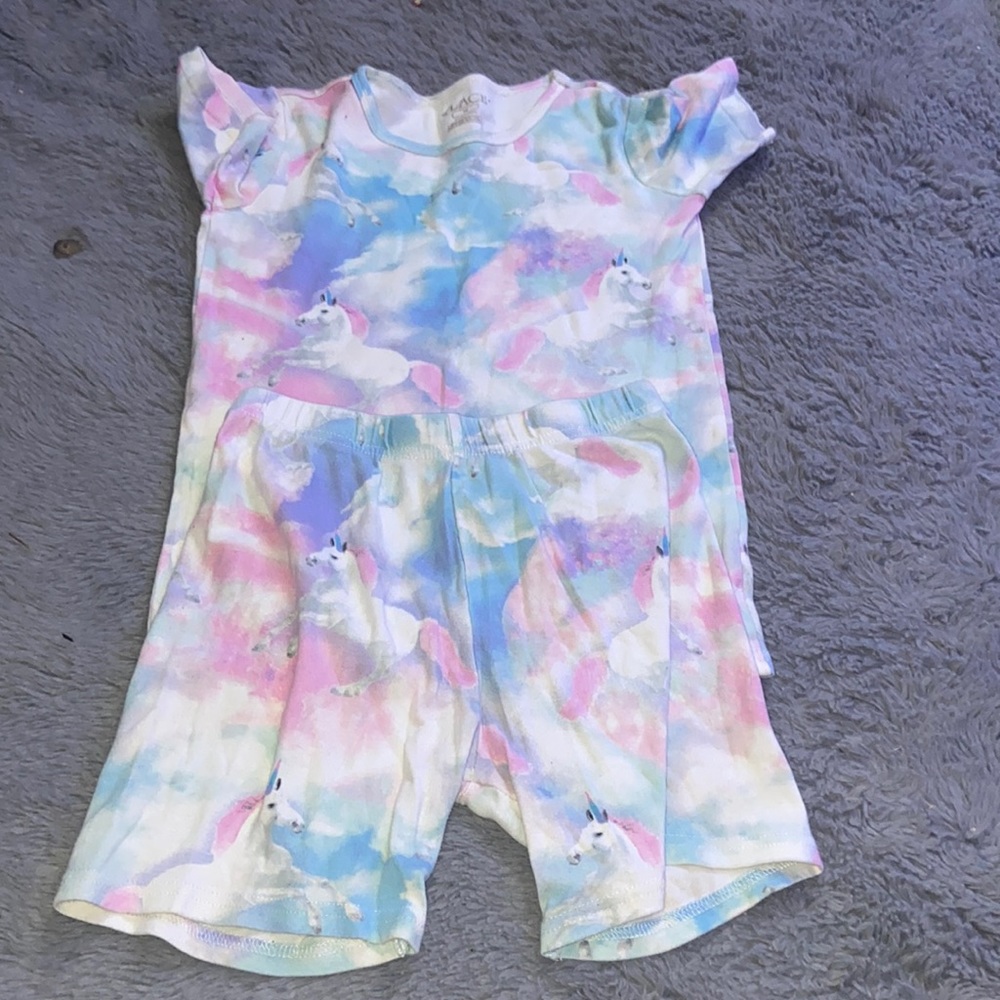 unicorn pajama set